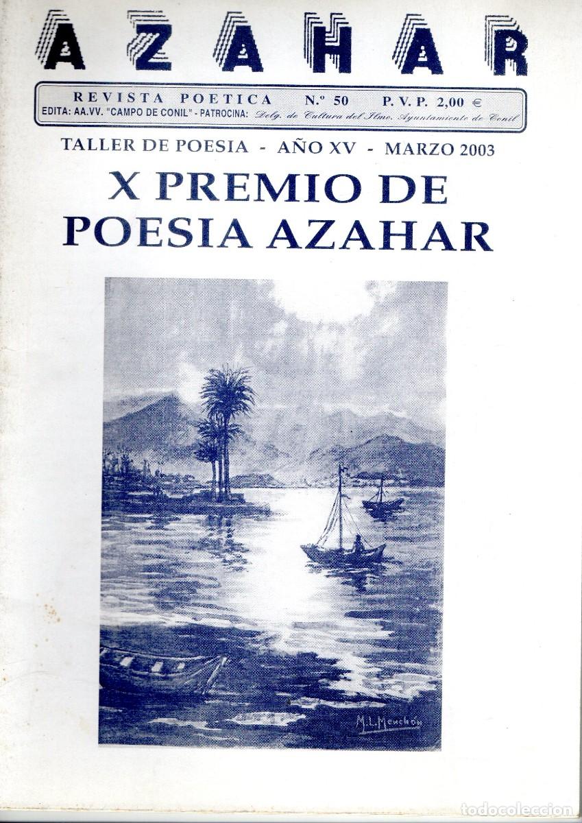 Libros de segunda mano: AZAHAR REVISTA POETICA N&ordm; 50. PO-841