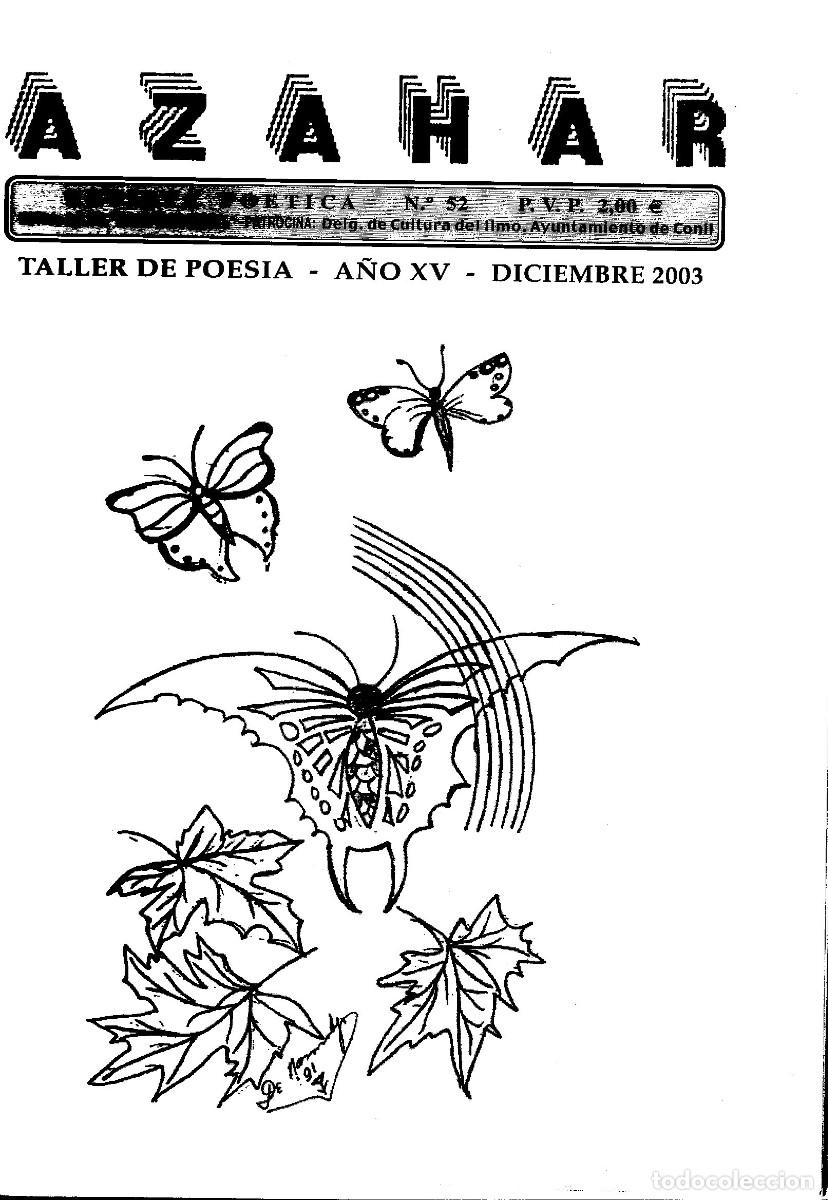 Libros de segunda mano: AZAHAR REVISTA POETICA N&ordm; 52. PO-843