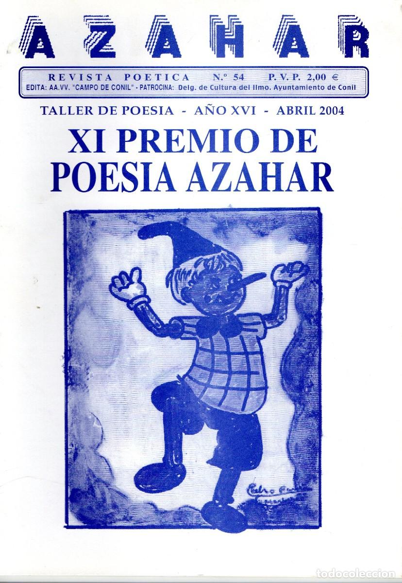 Libros de segunda mano: AZAHAR REVISTA POETICA N&ordm; 54. PO-844