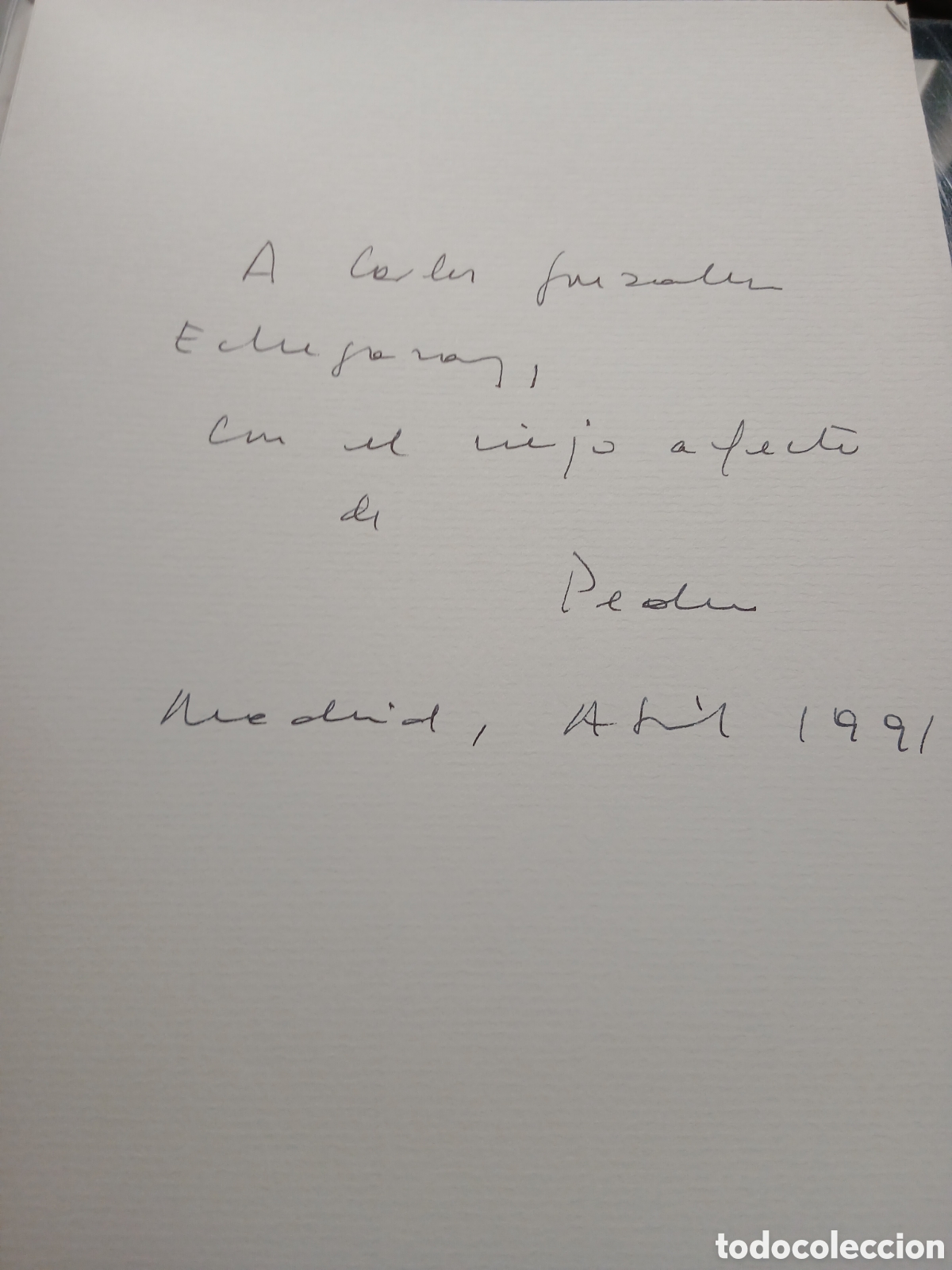 Libros de segunda mano: PEDRO CRESPO DE LARA .DEDICADO Y FIRMADO!!! LA VENTANA DE MI MEMORIA EJEMPLAR INTONSO!!!