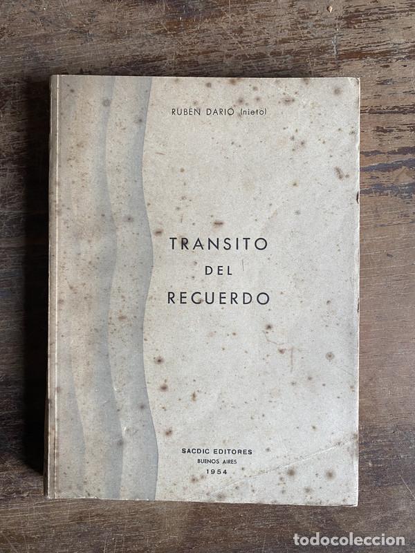 Libros de segunda mano: Transito del recuerdo - Dario Ruben (nieto)