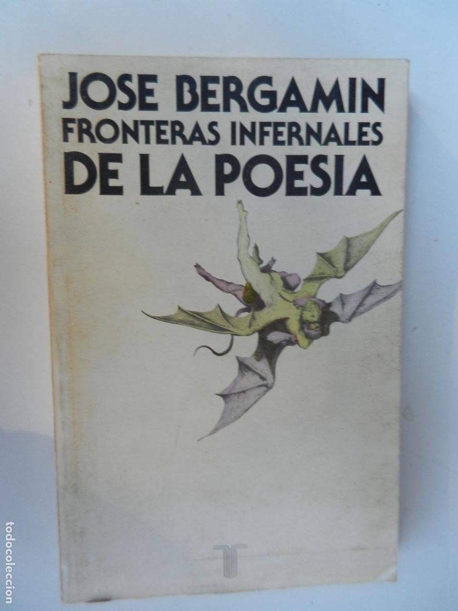 Libros de segunda mano: FRONTERAS INFERNALES DE LA POES&Iacute;A - PERSILES N&ordm; 10 - JOS&Eacute; BERGAM&Iacute;N - TAURUS EDICIONES 1980.
