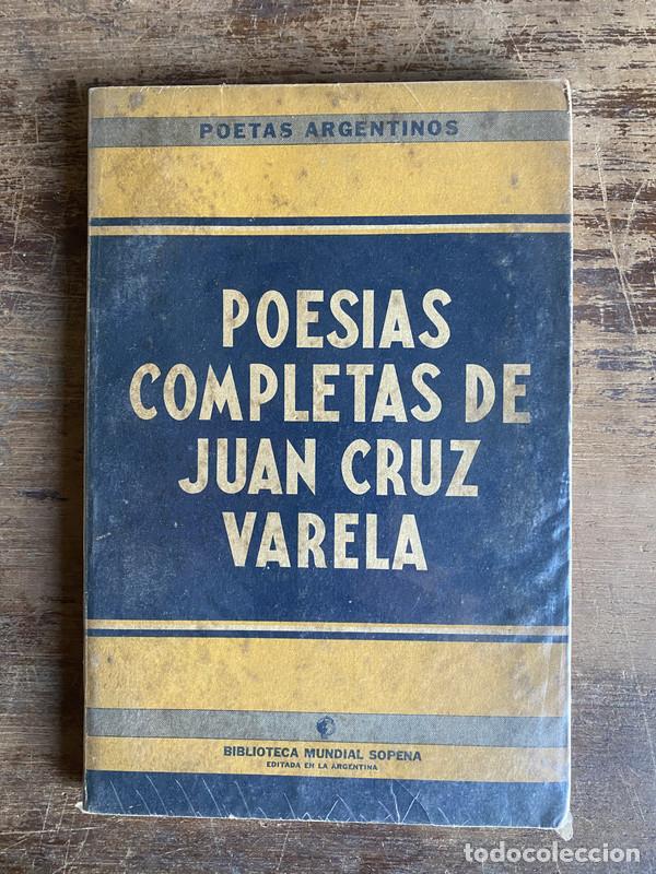 Libros de segunda mano: Poesias Completas de Juan Cruz Varela - Varela Juan Cruz