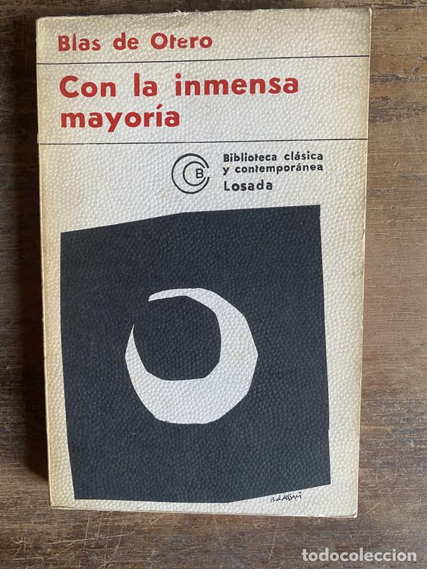 Libros de segunda mano: Con la inmensa mayoria - de Otero Blas