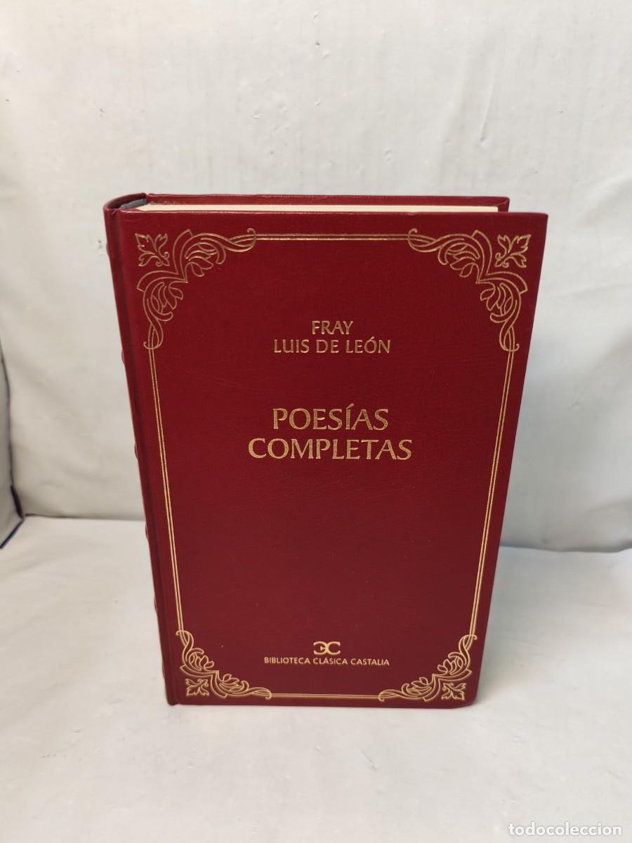Gebrauchte B&uuml;cher: Fray Luis de Le&oacute;n: Poes&iacute;as completas (Primera edici&oacute;n Biblioteca Cl&aacute;sica Castalia, Tapa Dura)