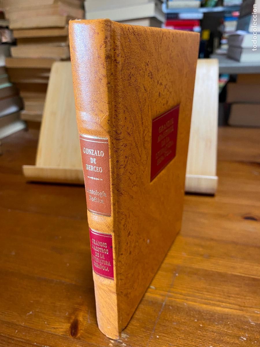 Libros de segunda mano: ANTOLOG&Iacute;A PO&Eacute;TICA. GONZALO DE BERCEO. CLUB INTERNACIONAL DEL LIBRO