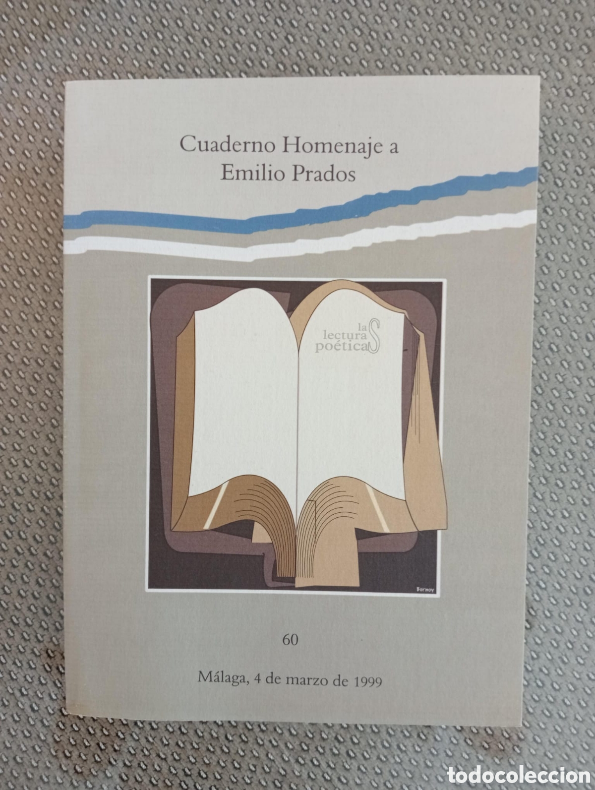Libros de segunda mano: Cuaderno homenaje a Emilio Prados. Col. Las lecturas po&eacute;ticas. Generaci&oacute;n del 27