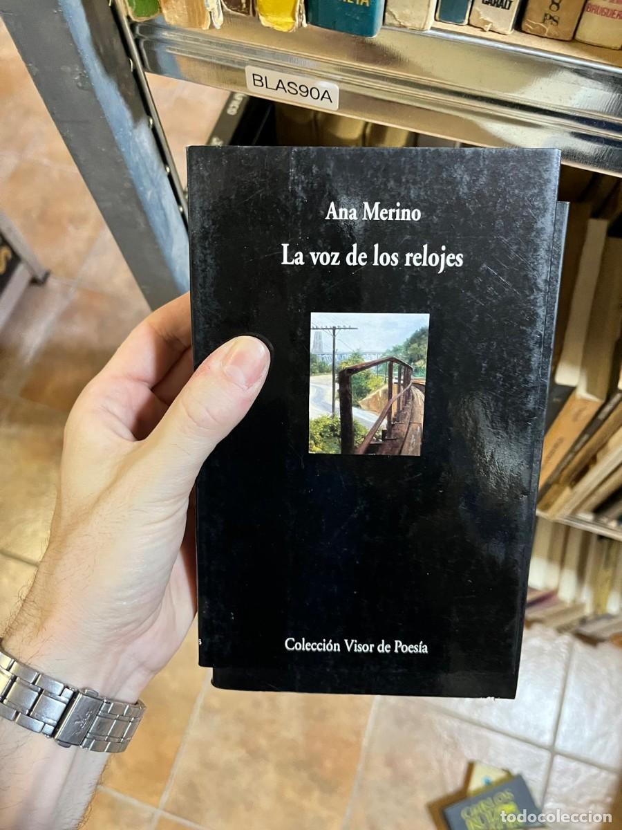 Libros de segunda mano: BLAS90A Ana Merino, La voz de los relojes. Visor.
