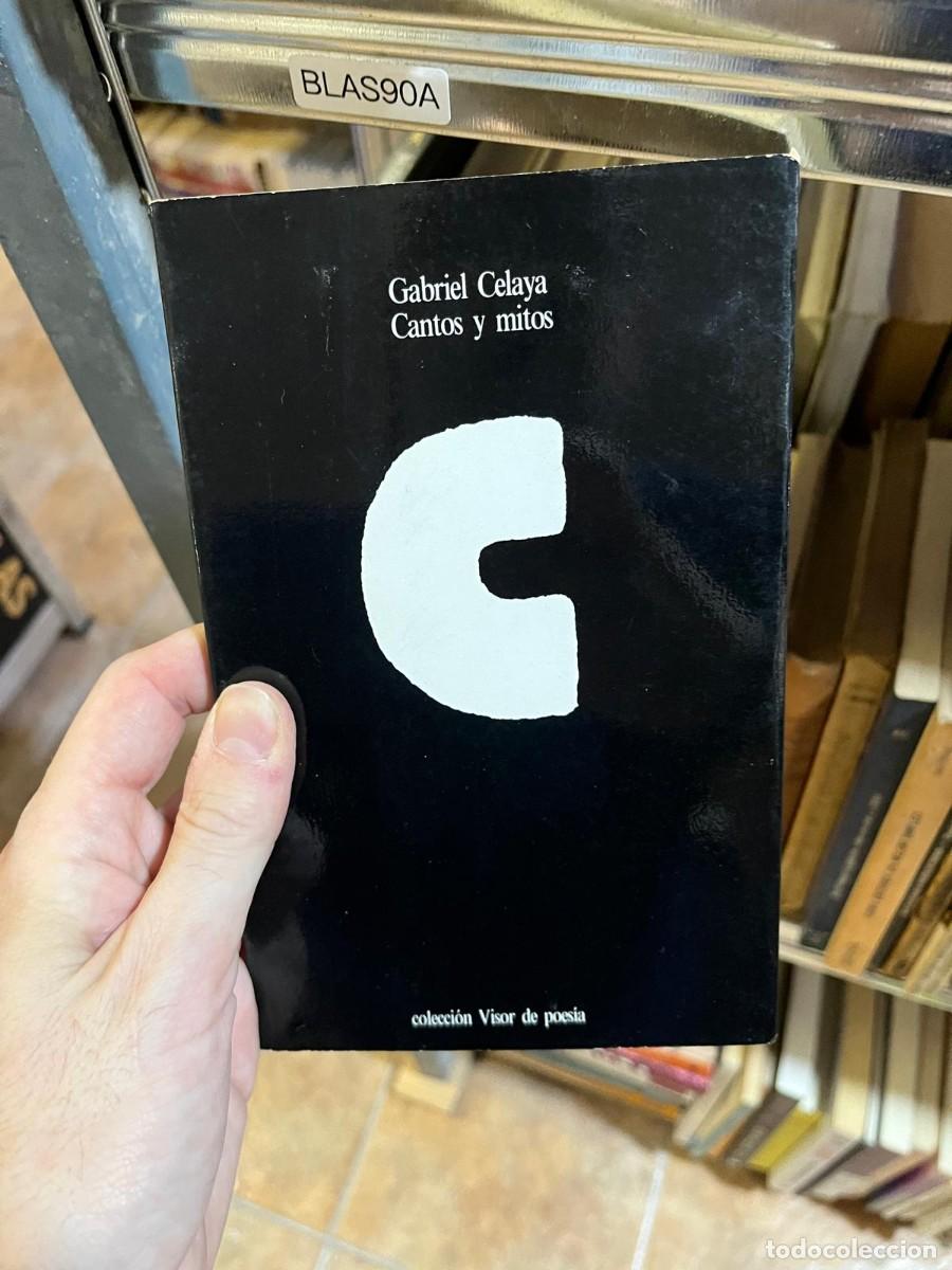 Libros de segunda mano: BLAS90A Gabriel Celaya, Cantos y mitos. Visor.