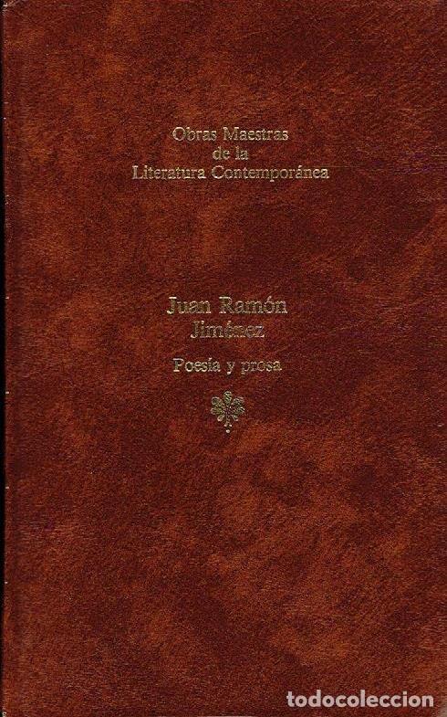 Libros de segunda mano: Poes&iacute;a y Prosa - Jim&eacute;nez, Juan Ram&oacute;n - Editorial Seix Barral - Obras Maestras, N&ordm; 12