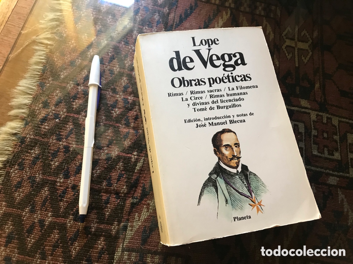 Libros de segunda mano: L&oacute;pez de Vega. Obras po&eacute;ticas. Planeta n&ordm; 66