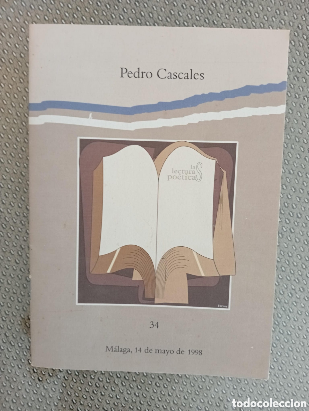 Libros de segunda mano: Pedro Cascales. Col. Las lecturas po&eacute;ticas. Generaci&oacute;n del 27. Diputaci&oacute;n de M&aacute;laga
