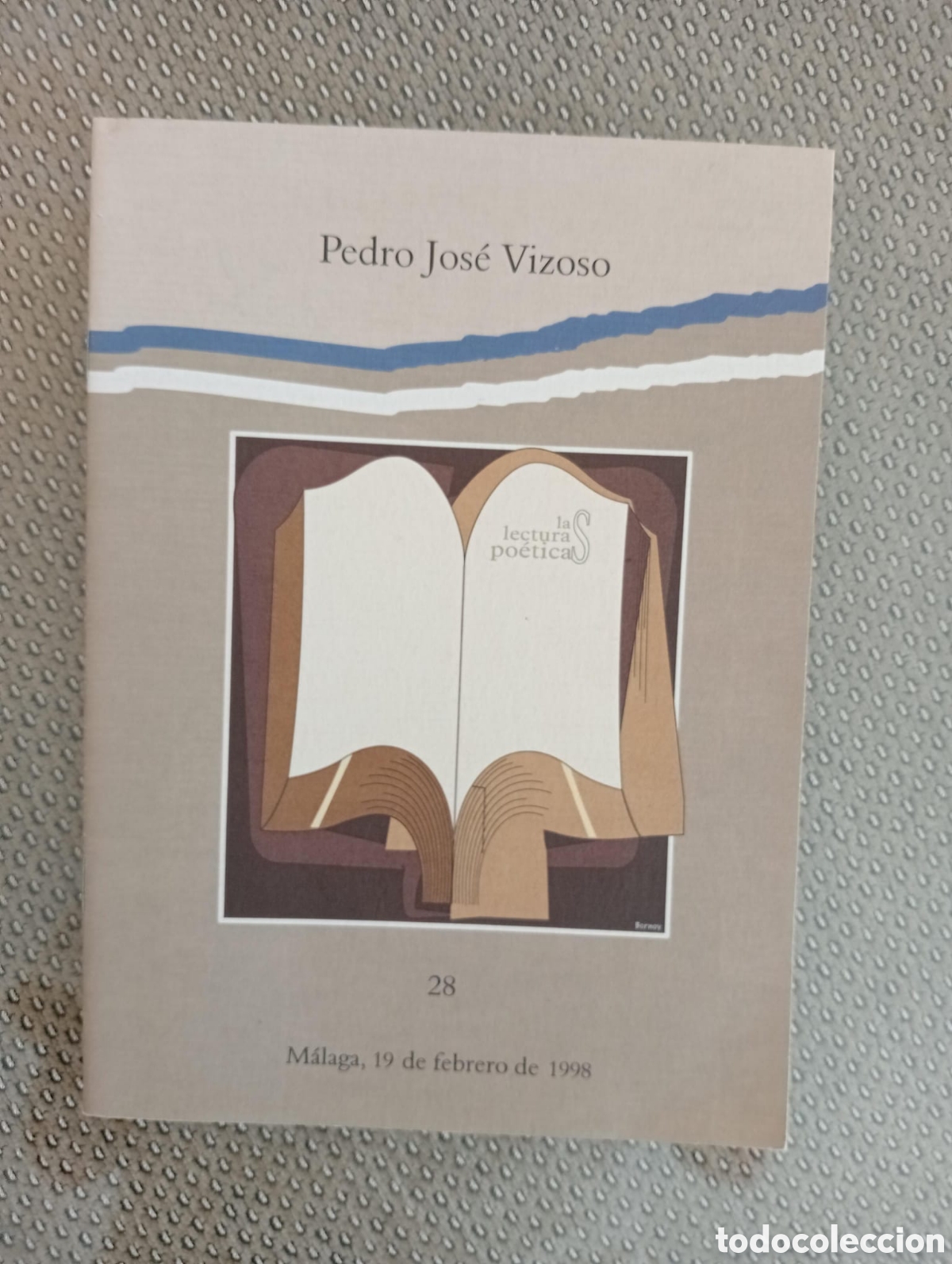 Libros de segunda mano: Pedro Jos&eacute; Vizoso. Col. Las lecturas po&eacute;ticas. Generaci&oacute;n del 27. Diputaci&oacute;n de M&aacute;laga