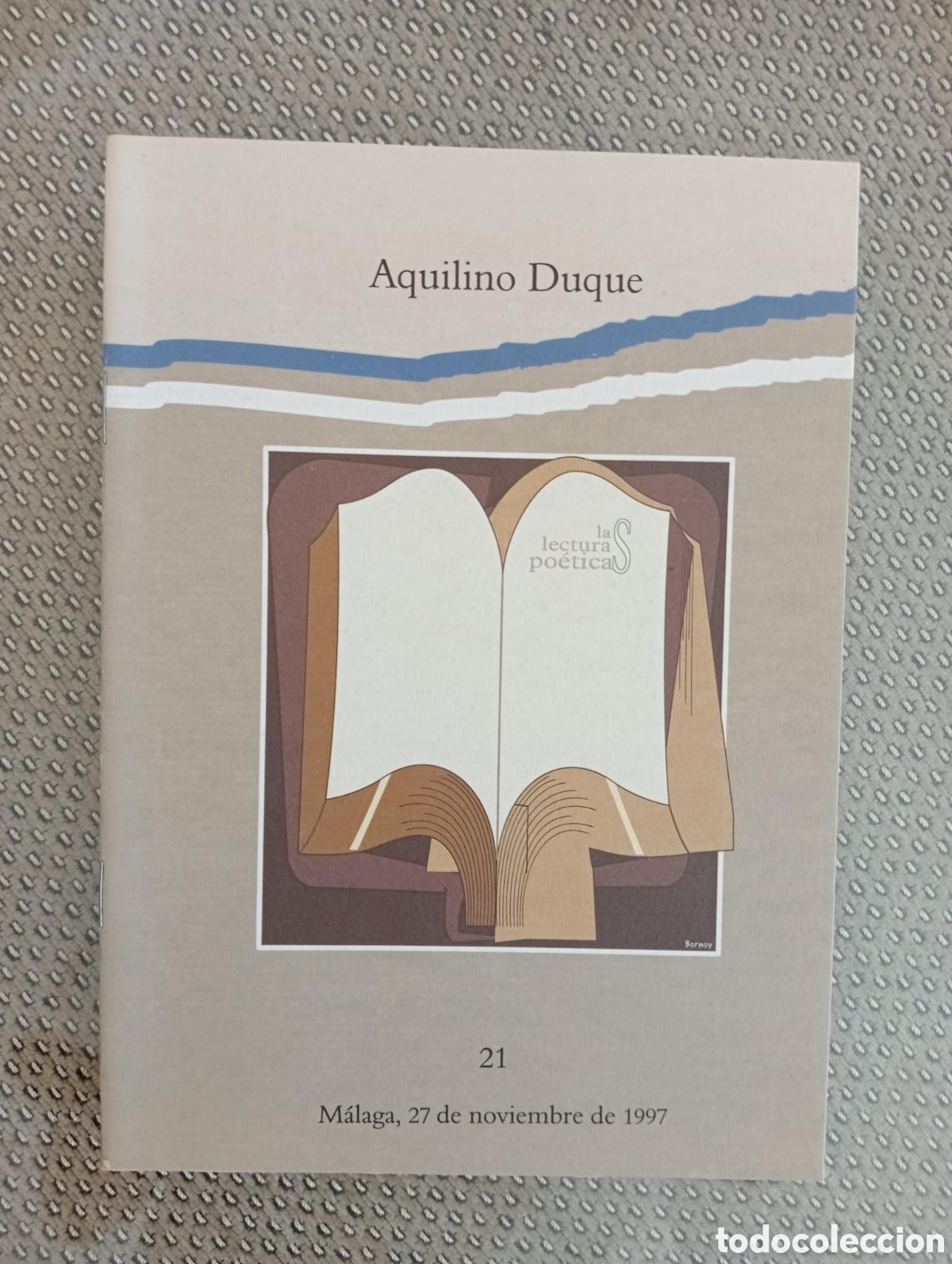 Libros de segunda mano: Aquilino Duque. Col. Las lecturas po&eacute;ticas. Generaci&oacute;n del 27. Diputaci&oacute;n de M&aacute;laga