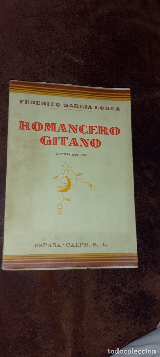 Libros de segunda mano: Romancero gitano (1924-1927), Novena edici&oacute;n 1937 - Garc&iacute;a Lorca, Federico