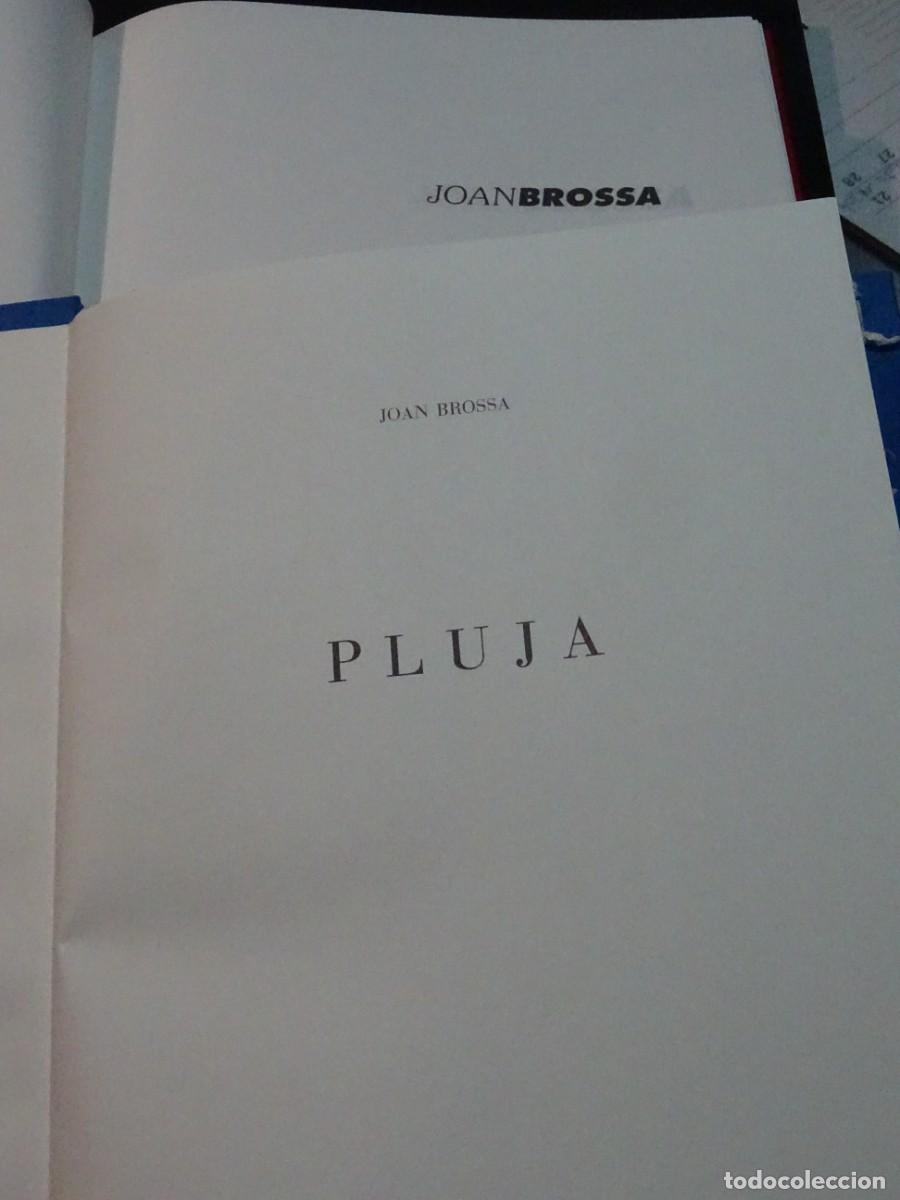 Libros de segunda mano: Joan Brossa Pluja Mus&eacute;es D'Art Moderne de C&eacute;ret et de Collioure 1900, Edici&oacute;n 40 ejemplares firmado