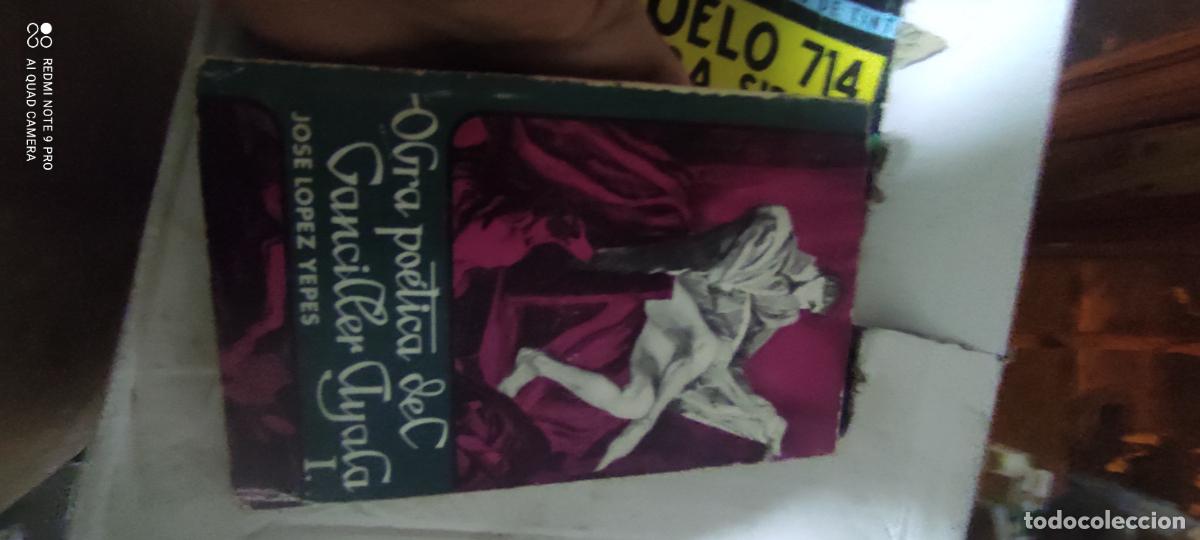 Libros de segunda mano: OBRA PO&Eacute;TICA DEL CANCILLER AYALA. I - L&Oacute;PEZ YEPES, Jos&eacute;