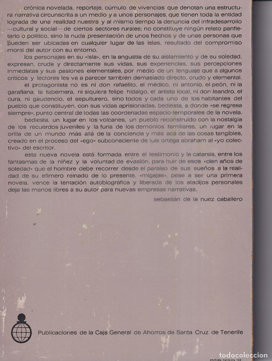 Libros de segunda mano: MIGAJAS - LUIS ORTEGA ABRAHAM - Foto 2