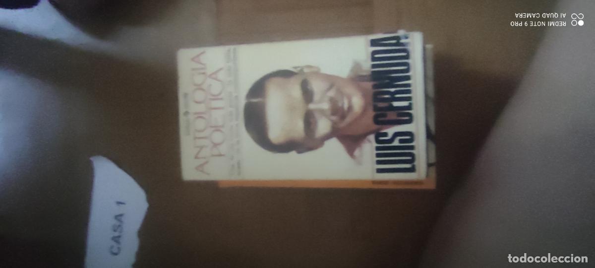 Libros de segunda mano: Cernuda. Antolog&iacute;a po&eacute;tica
