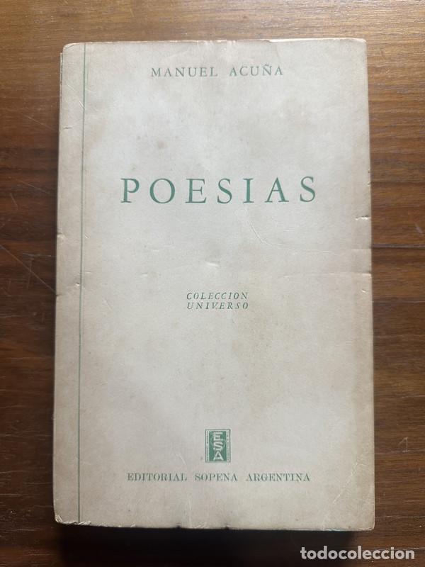 Libros de segunda mano: Poesias - Acu�a Manuel