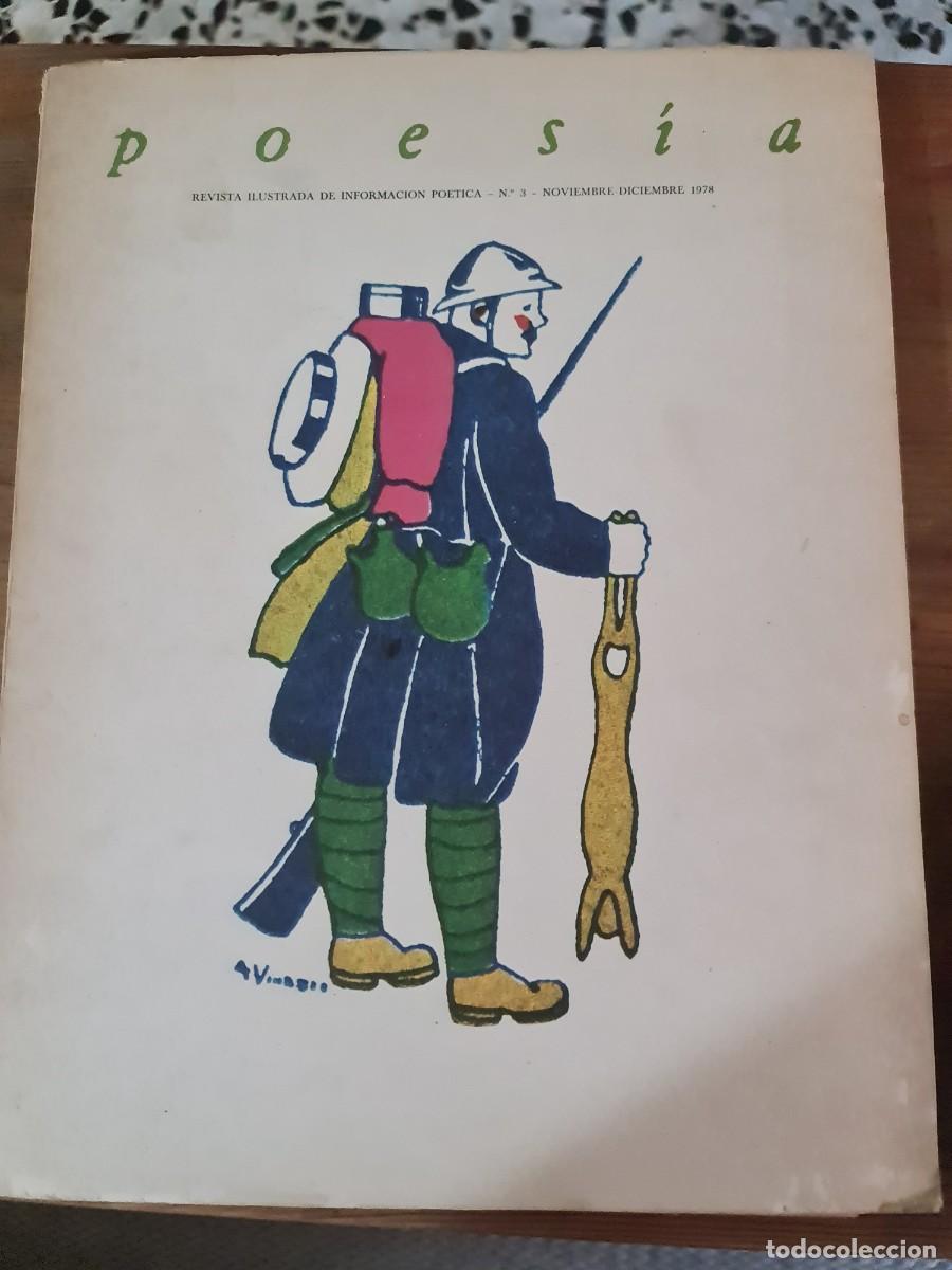 Libros de segunda mano: Poes&iacute;a: Revista Ilustrada de informaci&oacute;n po&eacute;tica, n&uacute;mero 3. 1978 nov/diciembre. Contiene single vini