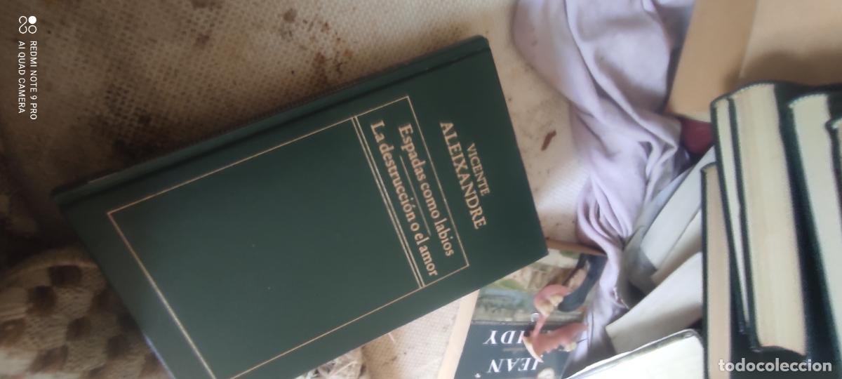Libros de segunda mano: ESPADAS COMO LABIOS / LA DESTRUCION O EL AMOR -- VICENTE ALEIXANDRE -- ORBIS 1982 --