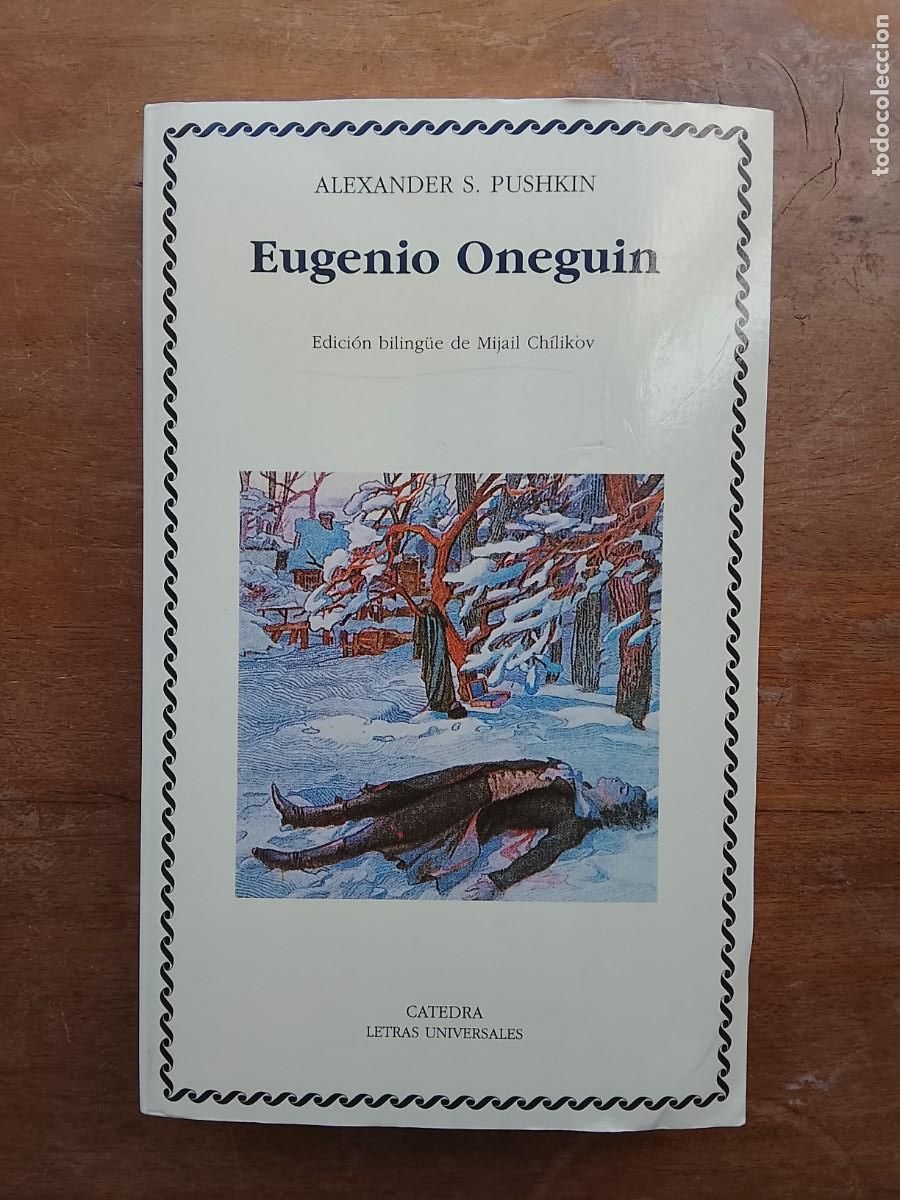 Libros de segunda mano: Alexander Pushkin, Eugenio Oneguin. Biling&uuml;e - Foto 1