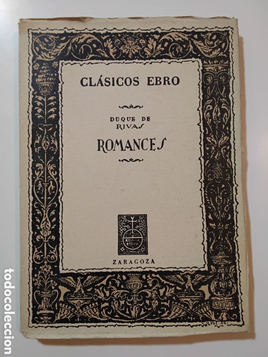 Libros de segunda mano: Duque de Rivas - Romances hist&oacute;ricos - Editorial Ebro - 1955
