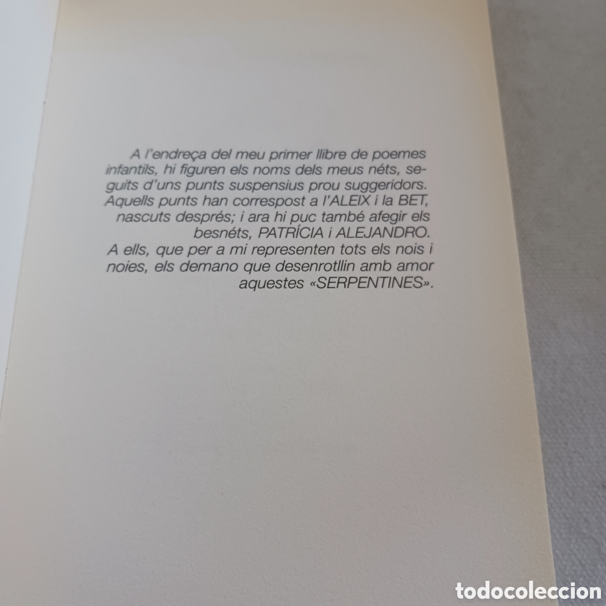 Libros de segunda mano: Serpentinas de versos de Joana Raspall - Foto 5