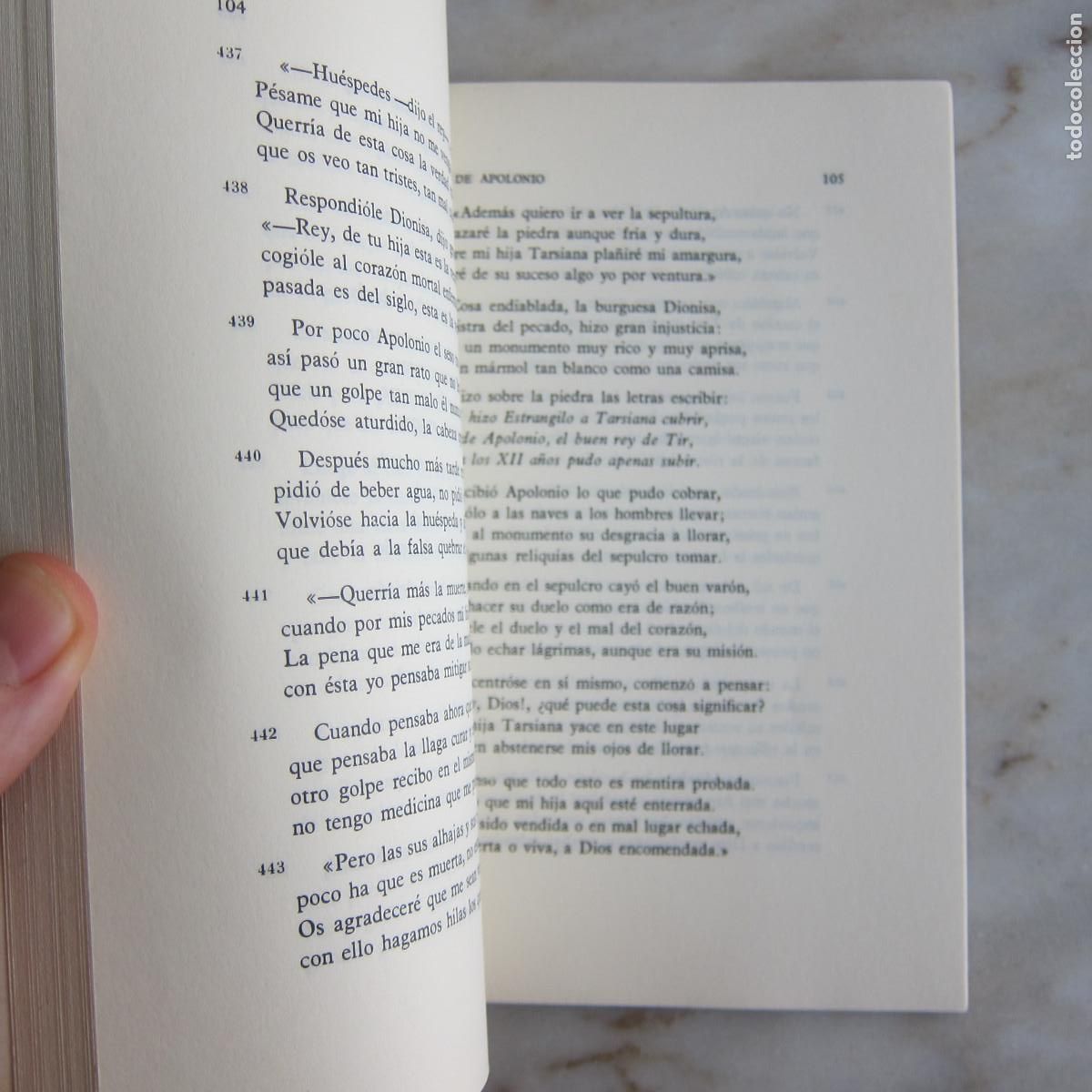 Libros de segunda mano: LIBRO DE APOLONIO - AN&Oacute;NIMO (CASTALIA) POES&Iacute;A - Foto 3