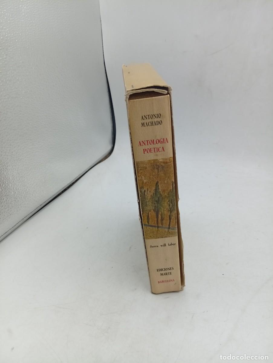Libros de segunda mano: ANTOLOGIA POETICA. ANTONIO MACHADO. EDICIONES MARTE. 1&ordf;. EDICION. 1968. PAGS : 291. 5000 EJEMPLARES.