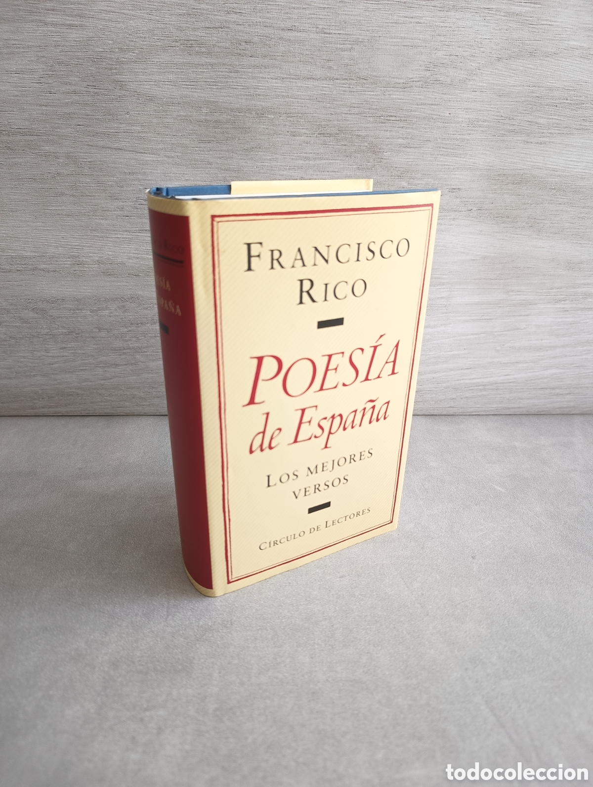 Gebrauchte B&uuml;cher: FRANCISCO RICO - POES&Iacute;A DE ESPA&Ntilde;A, LOS MEJORES VERSOS - C&Iacute;RCULO DE LECTORES 1996.