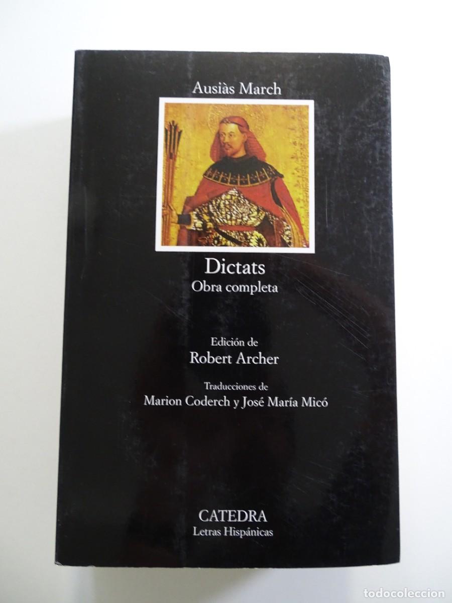 Libros de segunda mano: Ausi&agrave;s March: Dictats