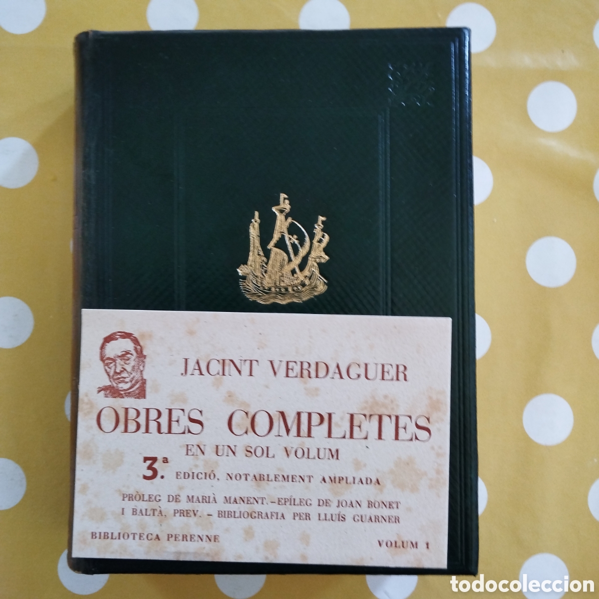 Libros de segunda mano: JACINT VERDAGUER OBRES COMPLETES SELECTA BIBLIOTECA PERENNE TERCERA EDICI&Oacute; 1949