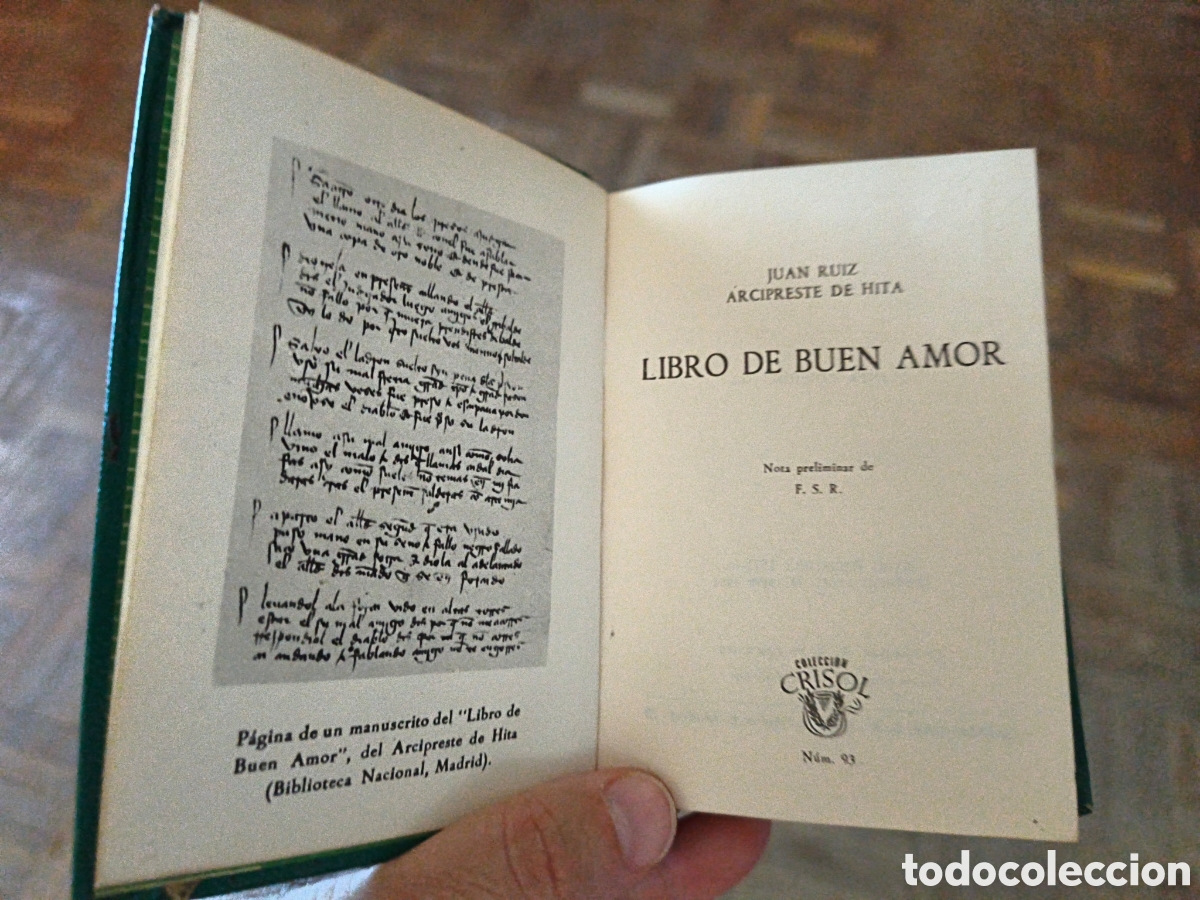 Libros de segunda mano: El libro de Buen Amor. Crisol n&deg;93 - Foto 2