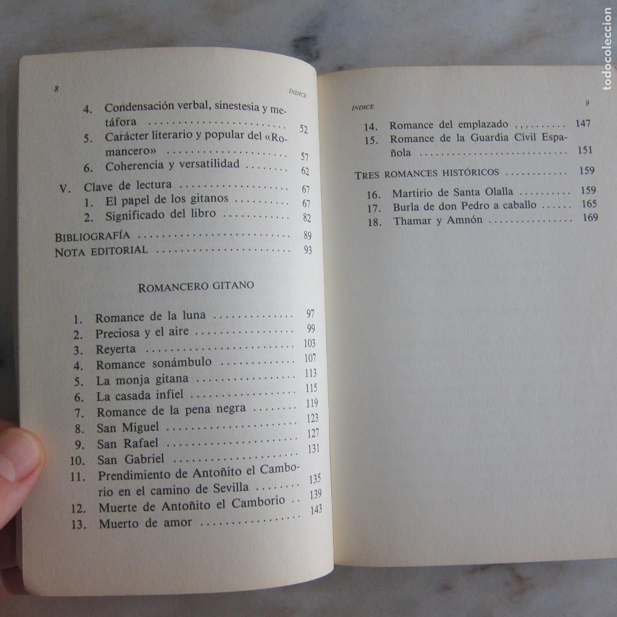 Libros de segunda mano: ROMANCERO GITANO - LORCA (AUSTRAL) POES&Iacute;A - Foto 6