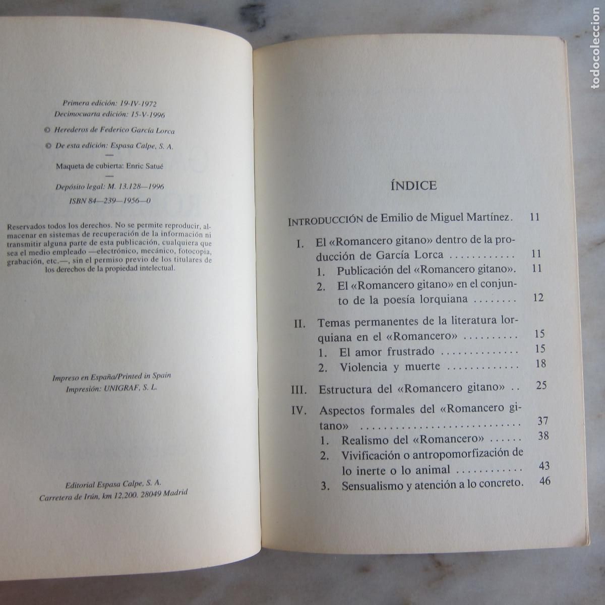 Libros de segunda mano: ROMANCERO GITANO - LORCA (AUSTRAL) POES&Iacute;A - Foto 7