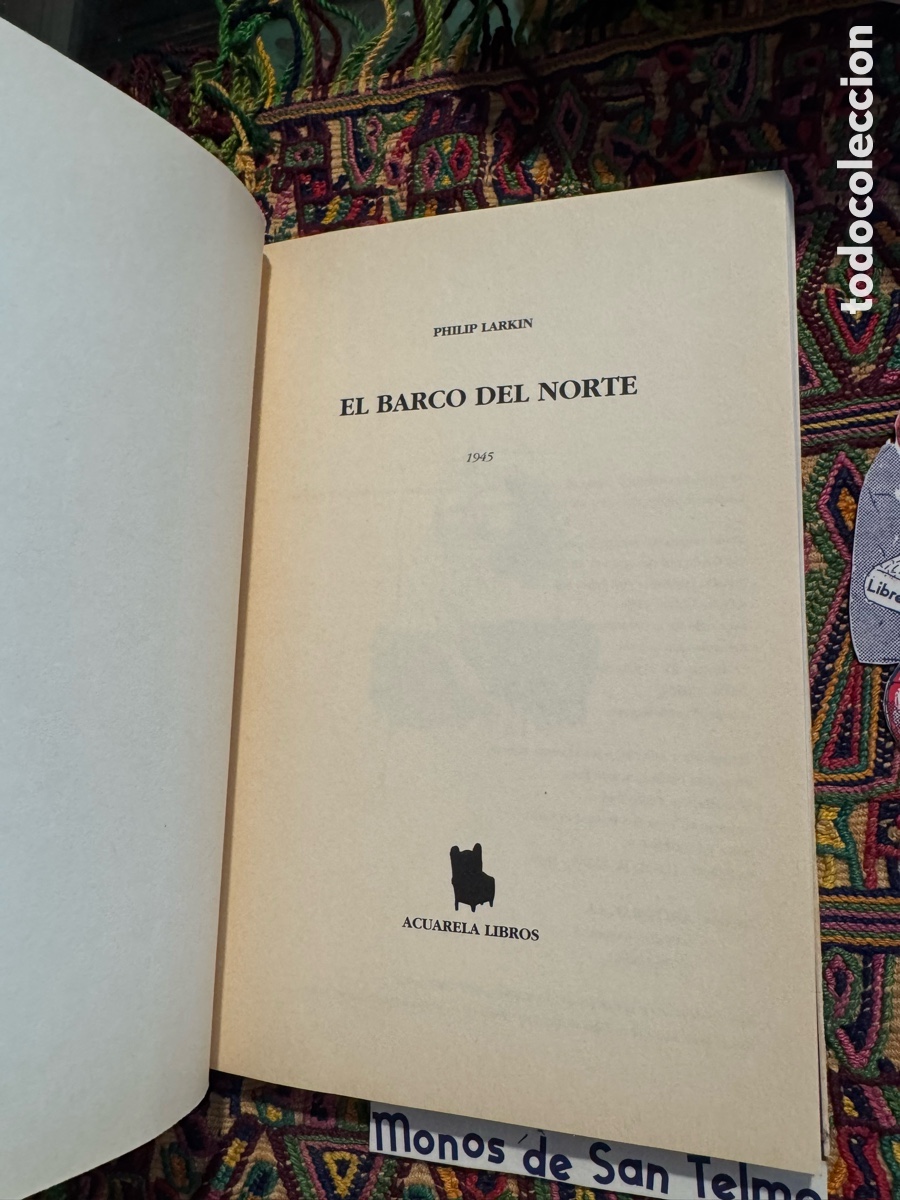 Libros de segunda mano: El barco del norte Philip Larkin - Foto 4