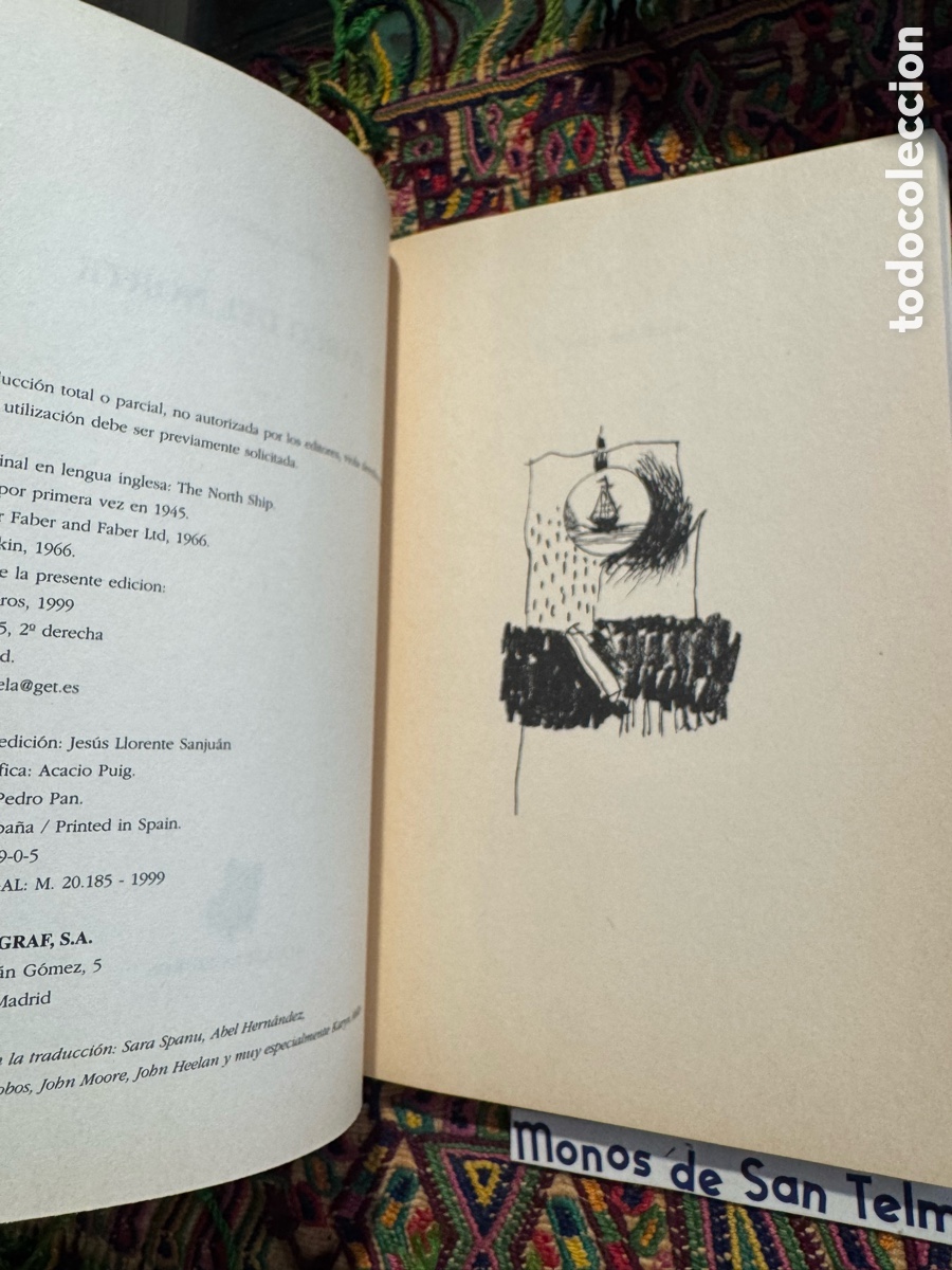 Libros de segunda mano: El barco del norte Philip Larkin - Foto 5