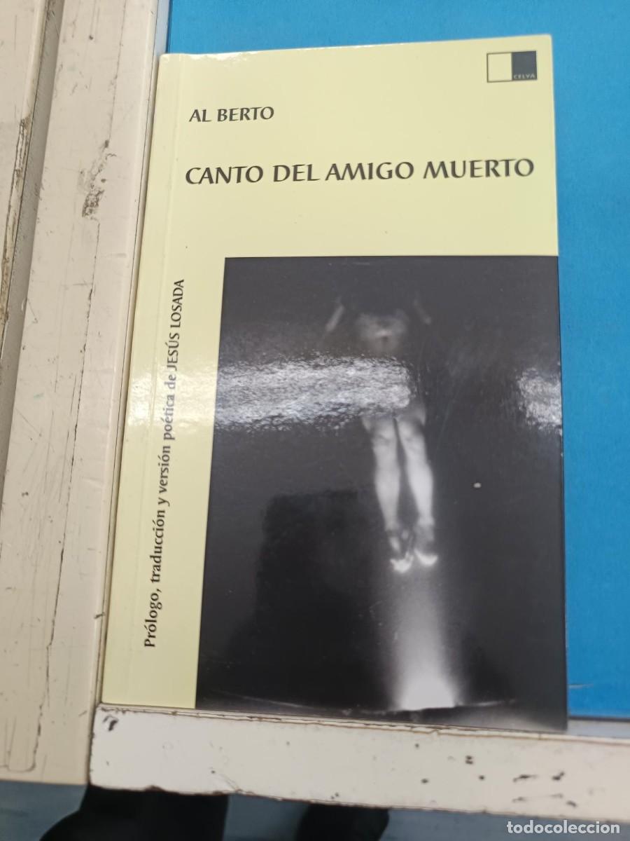 Libros de segunda mano: CANTO DEL AMIGO MUERTO AL BERTO PROLOGO,TRADUCCION Y VERSION POETICA DE JESUS LOSADA EDICIONES CELYA