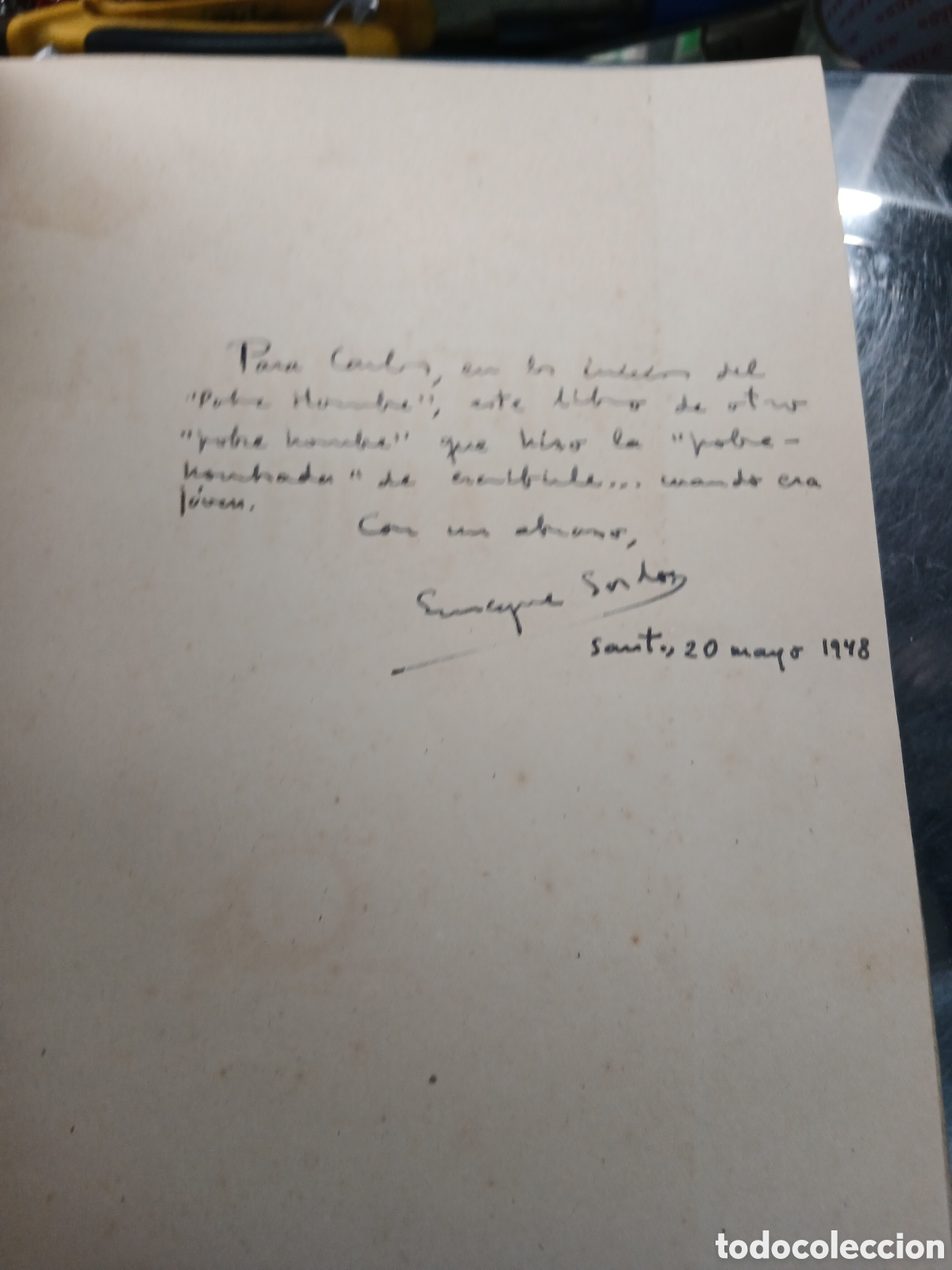 Libros de segunda mano: LA PROMETIDA TIERRA .ENRIQUE SORDONM