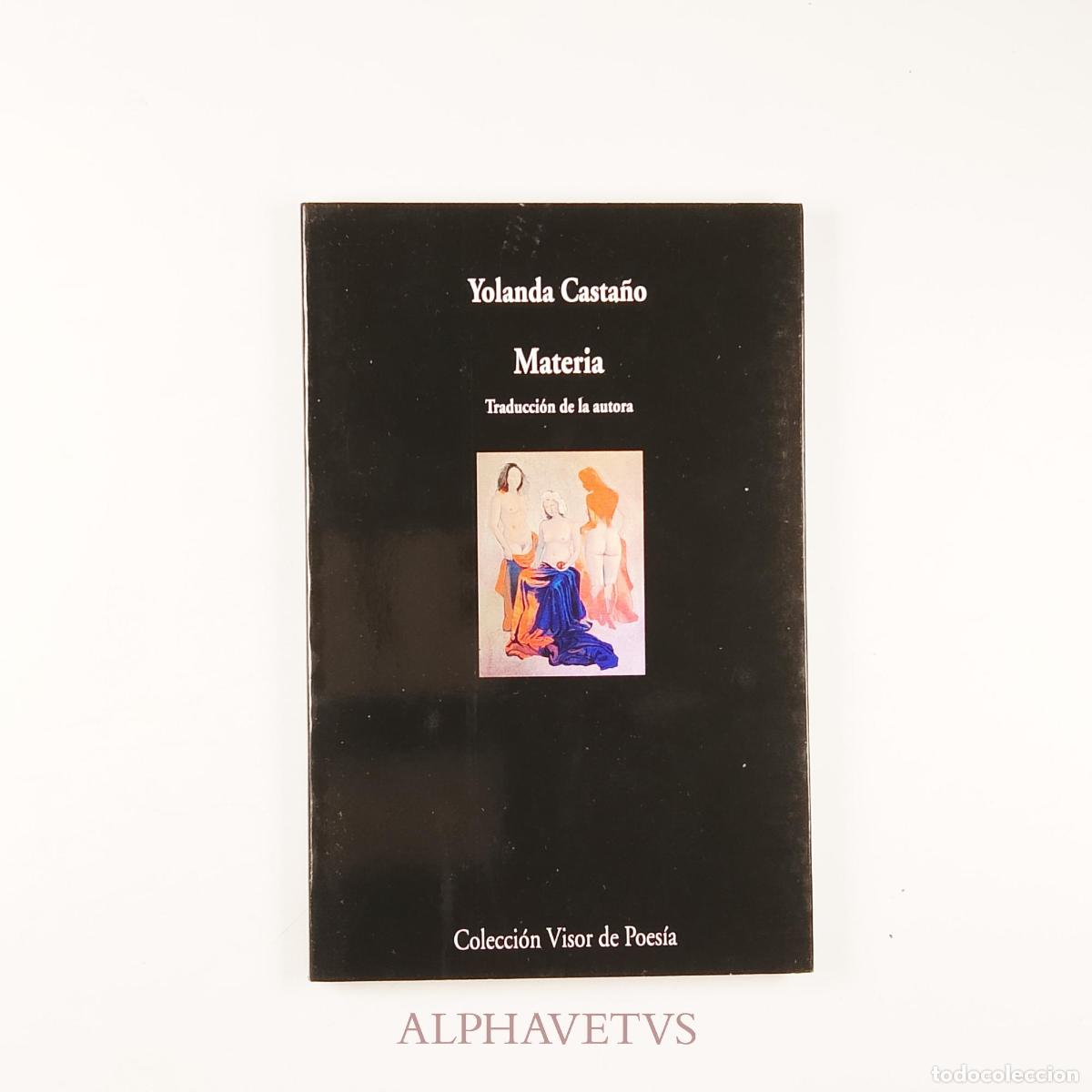 Libros de segunda mano: Materia - Casta&ntilde;o, Yolanda - Foto 1