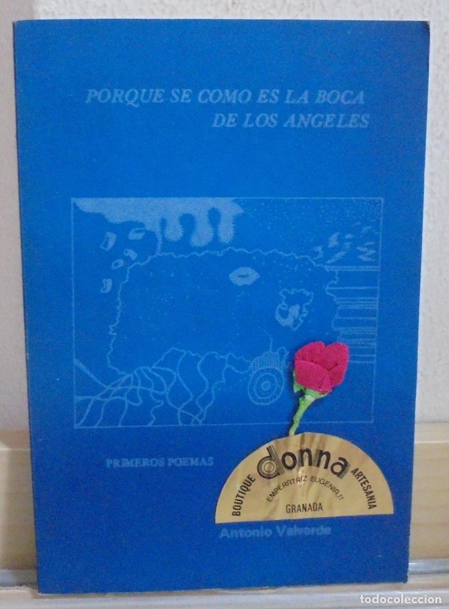 Libros de segunda mano: Porque se como es la boca de los &aacute;ngeles. Antonio Valverde