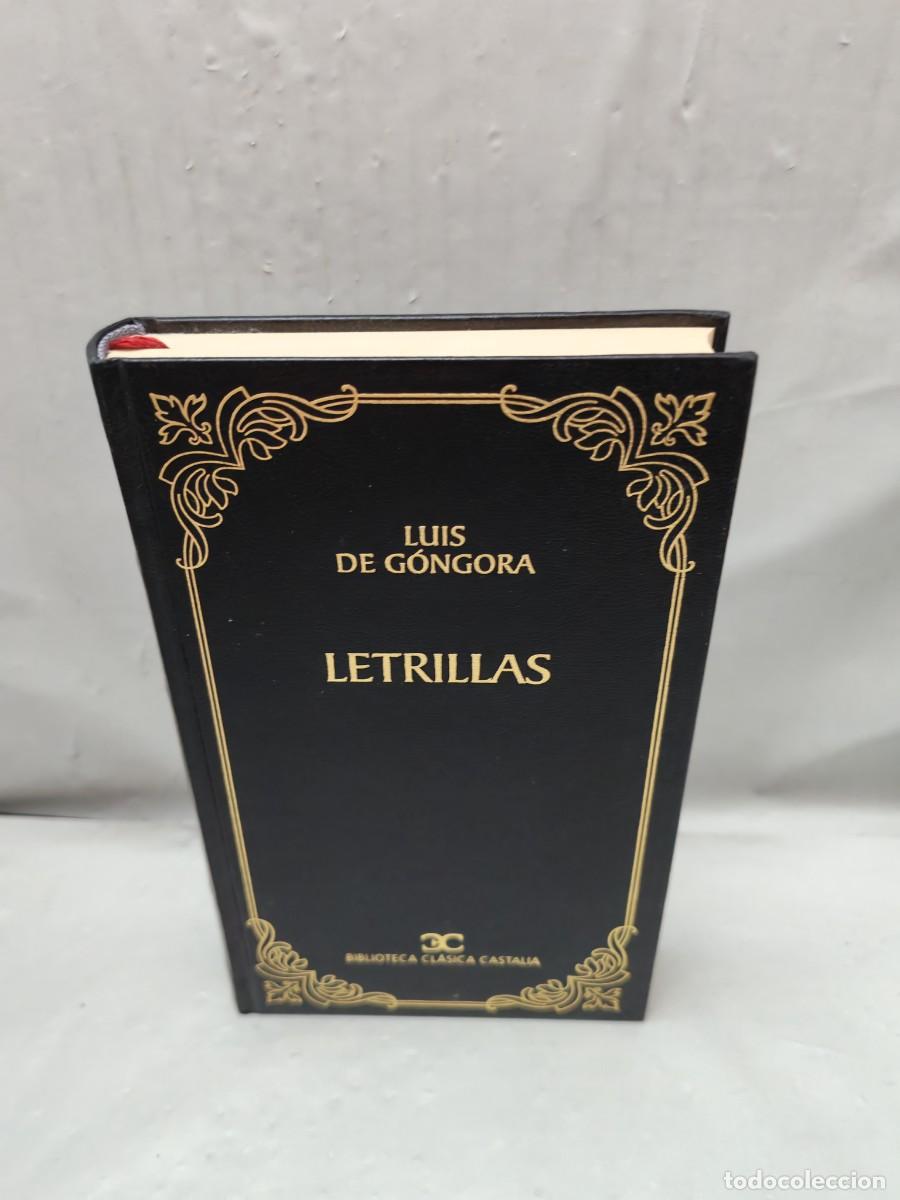 Libri di seconda mano: G&oacute;ngora: LETRILLAS (Primera edici&oacute;n Biblioteca Cl&aacute;sica Castalia, Tapa Dura)