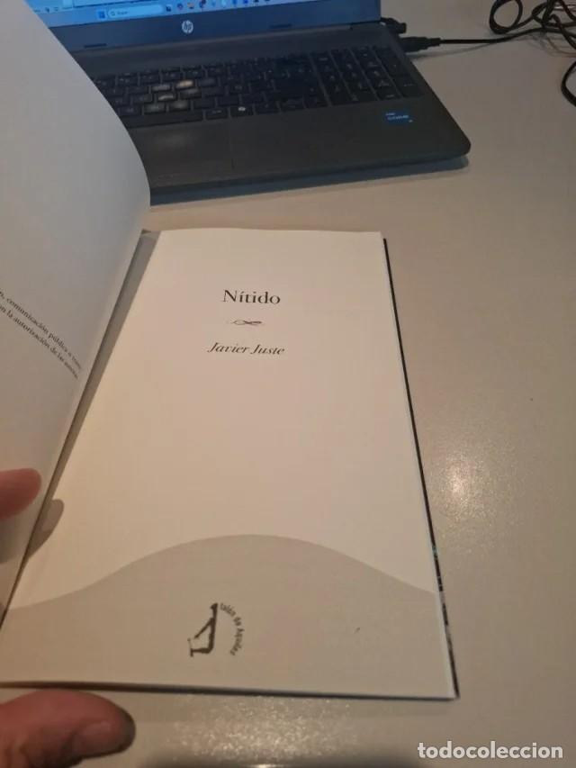 Libros de segunda mano: Libro: N&iacute;tido, poes&iacute;a de Javier Juste. Dedicado. - Foto 5