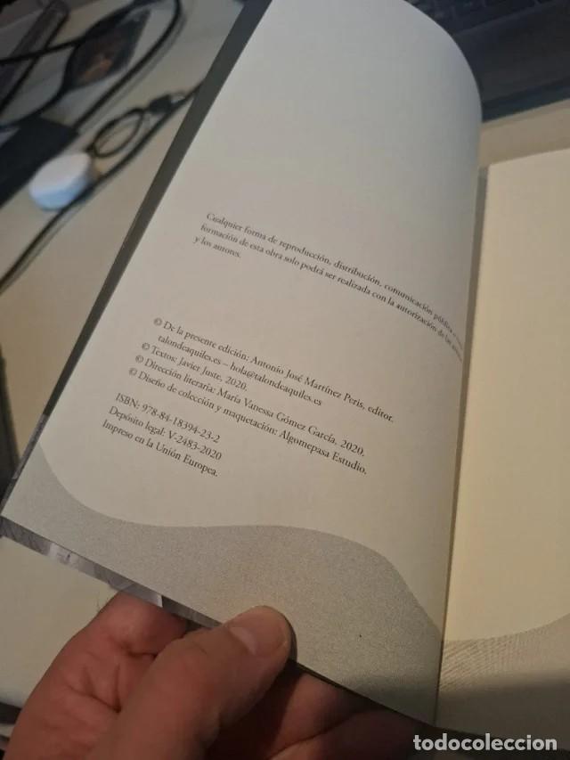 Libros de segunda mano: Libro: N&iacute;tido, poes&iacute;a de Javier Juste. Dedicado. - Foto 6
