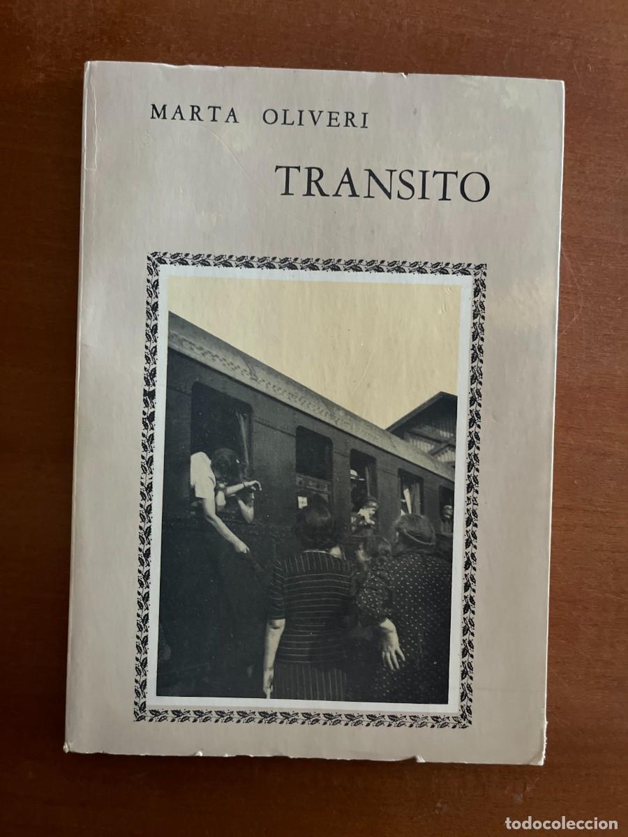 Libros de segunda mano: Transito. Marta Oliveri Ed. Botella al mar (poes&iacute;a)