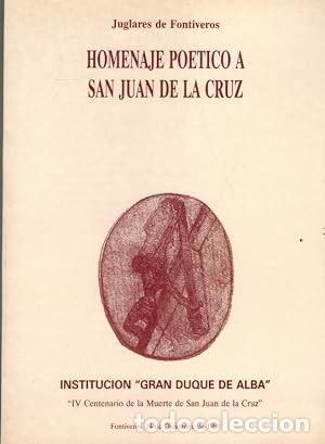 Libros de segunda mano: Homenaje po&eacute;tico a San Juan de la Cruz Juglares de Fontiveros
