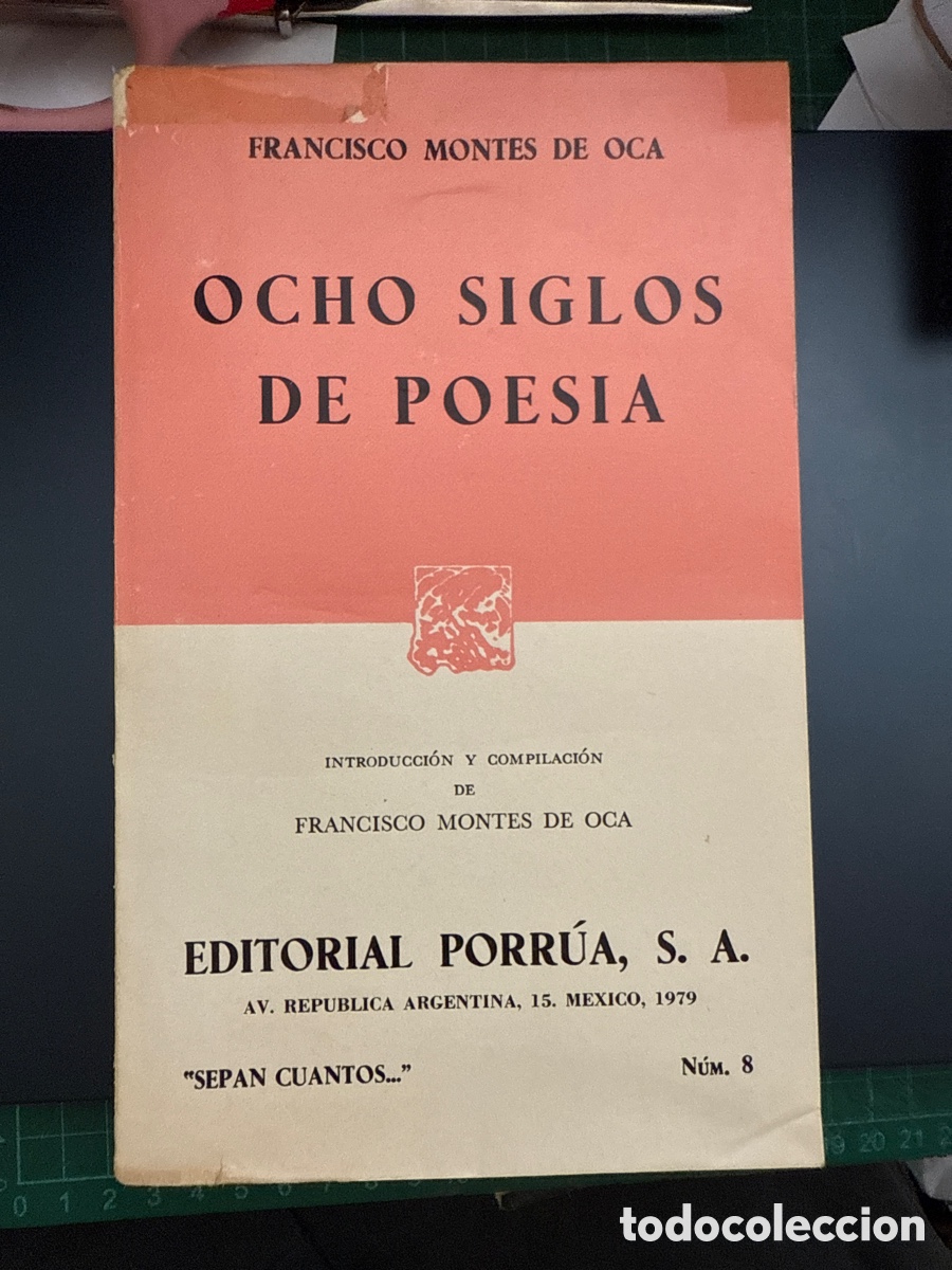 Libros de segunda mano: OCHO siglos de poes&iacute;a en lengua espa&ntilde;ola