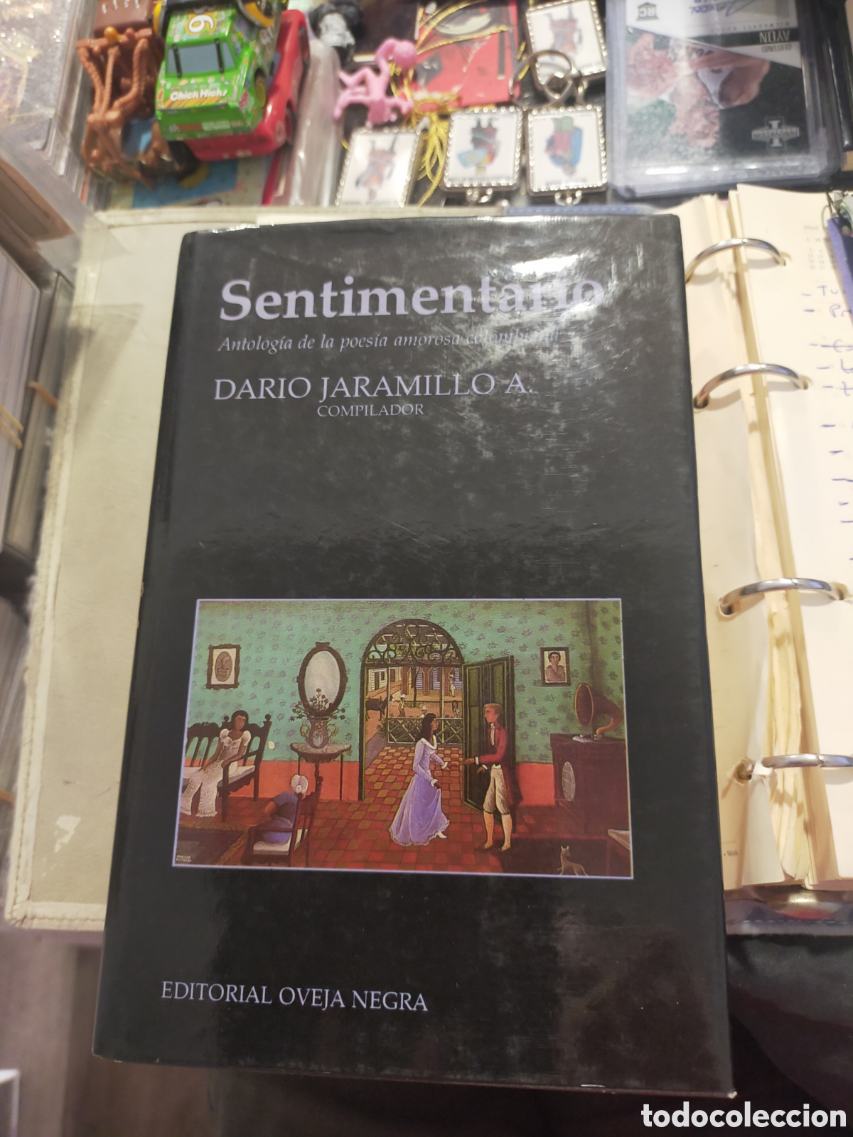 Libros de segunda mano: SENTIMENTARIO DARIO JARAMILLO A. ANTOLOG&Iacute;A POESIA AMOROSA COLOMBIANA TAPA DURA CON SOBRECUBIERTA